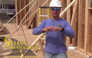 Reconstruction of fire damaged home in Sterling Heights MI