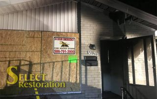 window board-up Warren Michigan